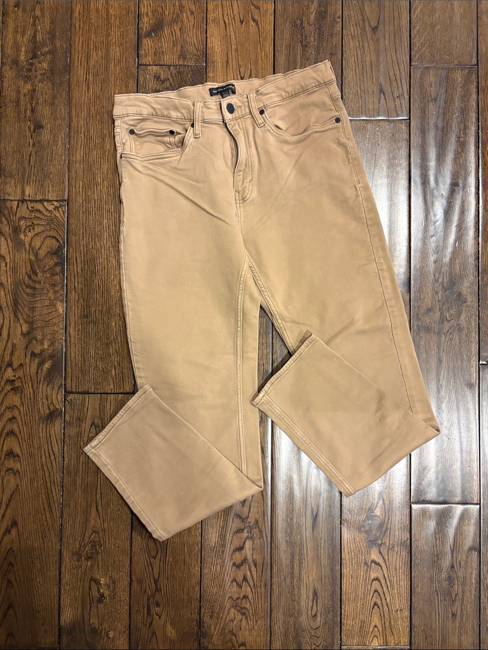 Banana Republic Men's Slim Straight Pants - Tan